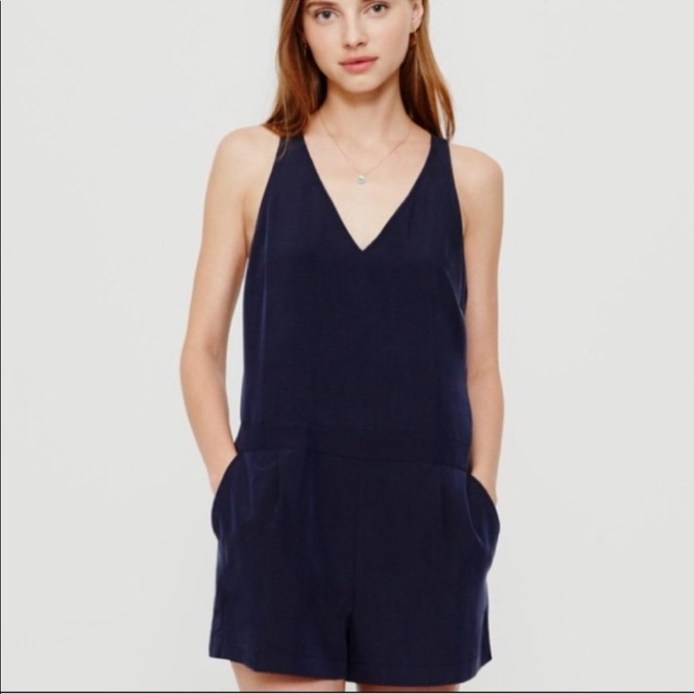 Lou & Grey V-Neck Romper